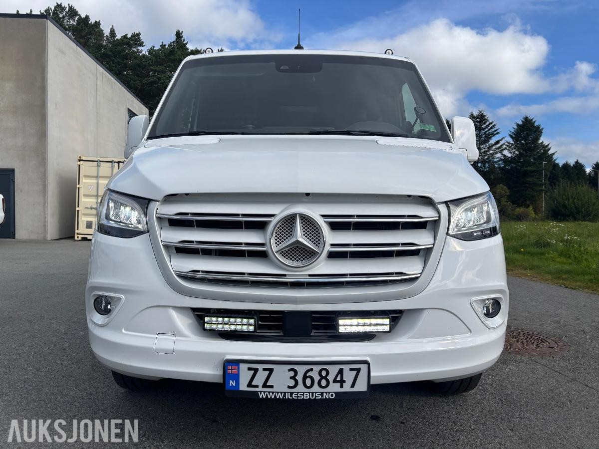 2024 Mercedes-Benz Sprinter Iles Automotive 317 CDI RWD - 9-seter - Automat - Webastok - 153803km - Rullestolrampe