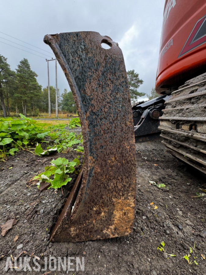 2023 Hitachi ZX135US-7 Gravemaskin - Gått 1388 timer - 3 skuffer - Rototilt - Sentralsmøring - Webasto - Sertifisert - Serviceavtale