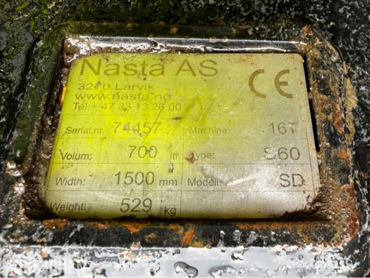 2023 Hitachi ZX135US-7 Gravemaskin - Gått 1388 timer - 3 skuffer - Rototilt - Sentralsmøring - Webasto - Sertifisert - Serviceavtale