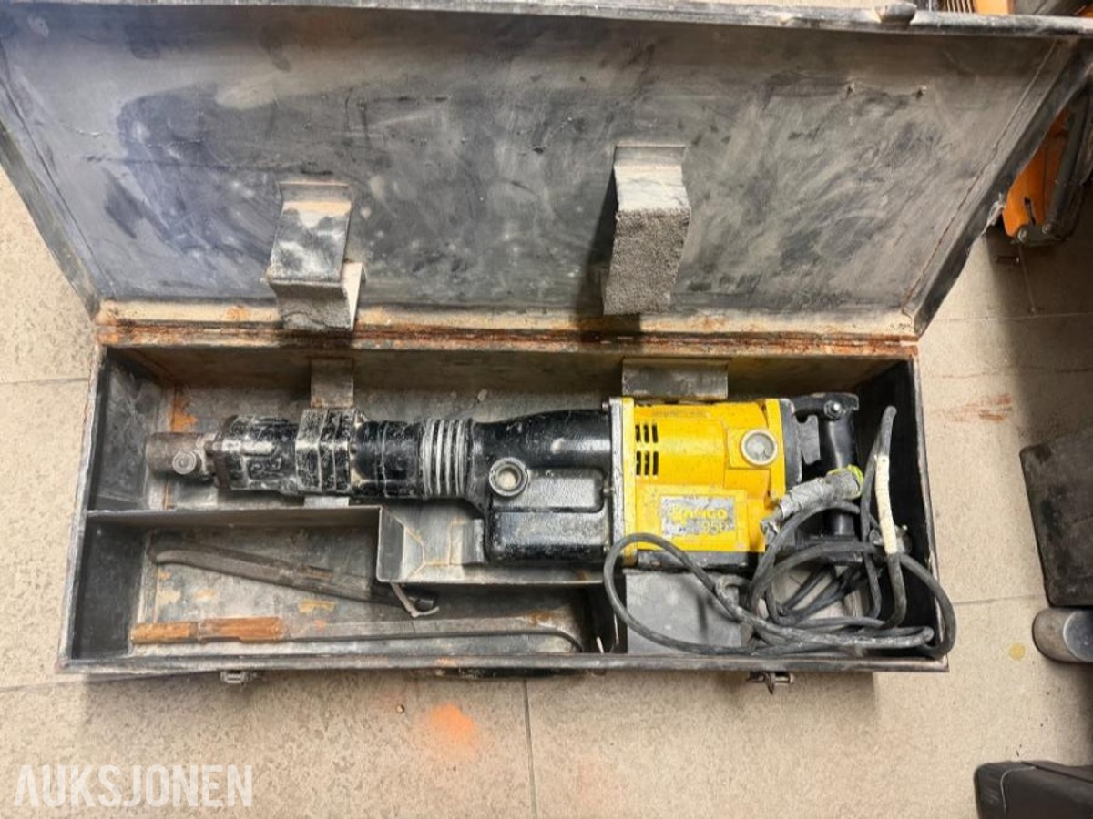 Kraftig elektrisk pigg-/meiselhammer, defekt - reparasjonsobjekt