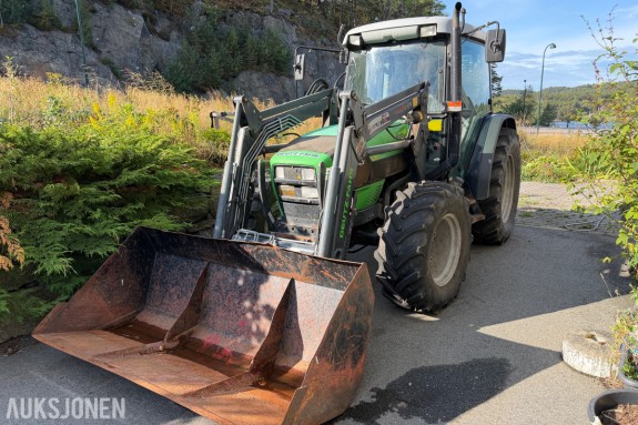 2013 DEUTZ FAHR AGROPLUS 410 DT - FRONTLASTER - SKUFFE - PALLEGAFFEL - KJETTINGER - KUN 2210 TIMER