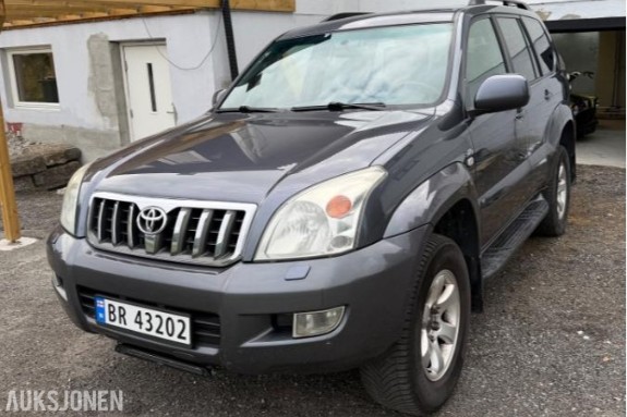 2007 Toyota Land Cruiser 3.0 Diesel 173hk 4WD, Automat, Cruisekontroll, S+V dekk