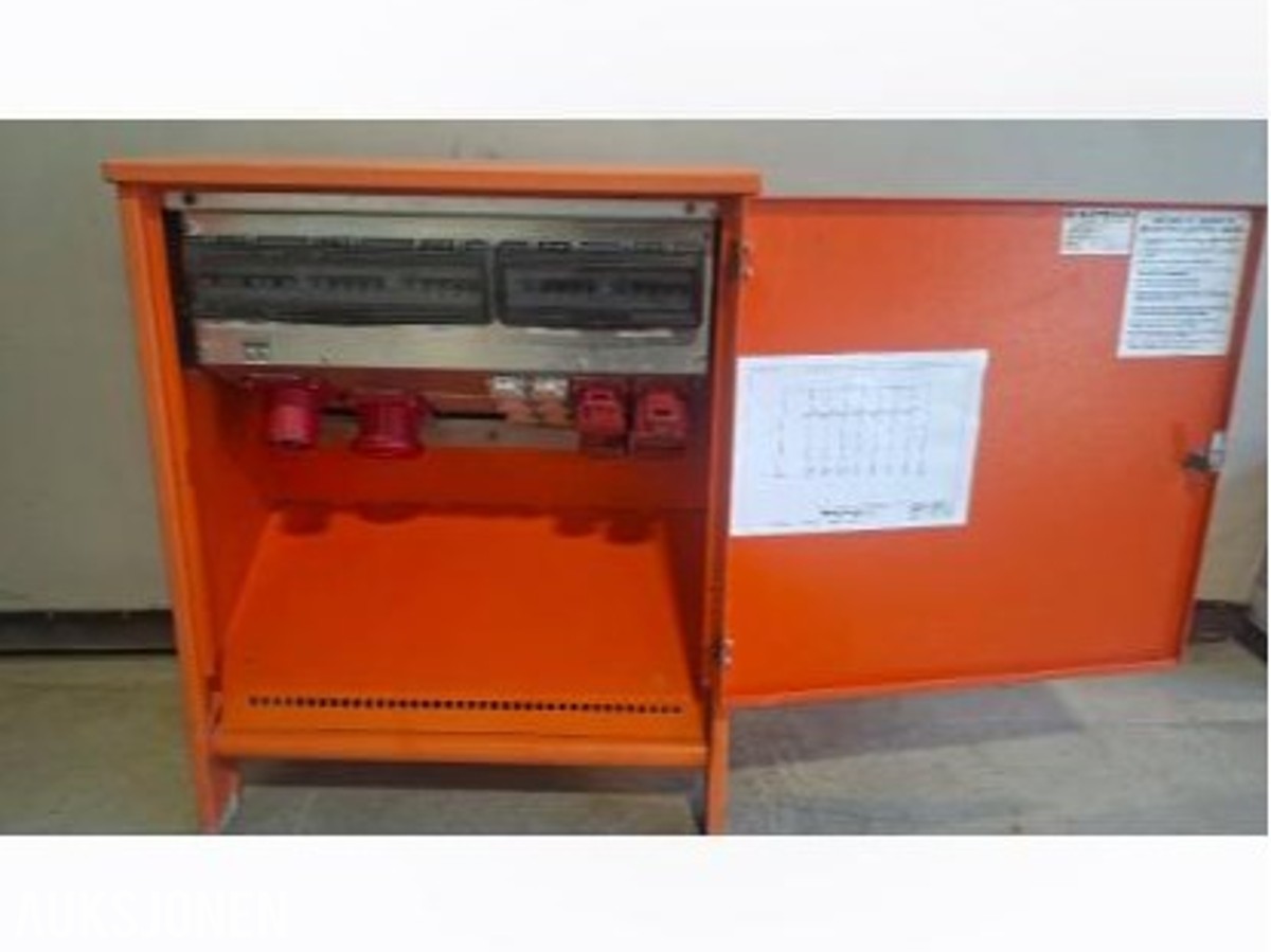 Byggestrømskap Satema 63A TN-S 400/230V