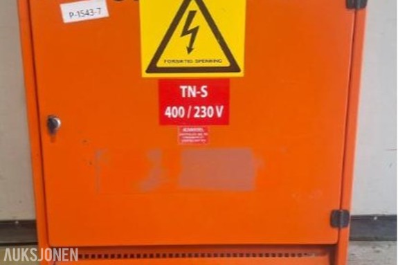 Byggestrømskap Satema 63A TN-S 400/230V