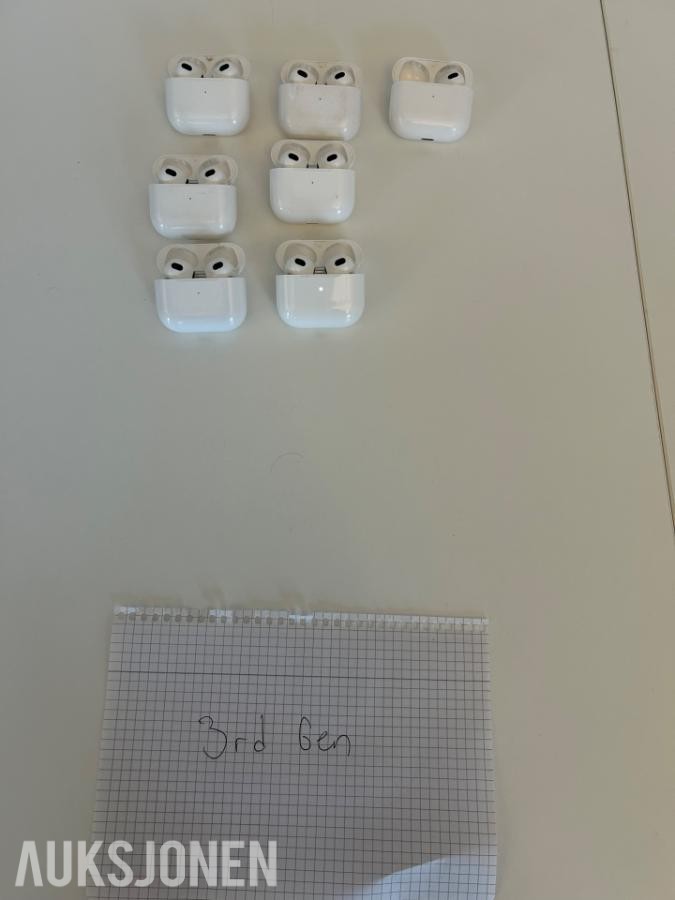 Apple-pakke - Apple Watch, Airpods, cases 
