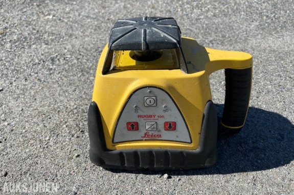Leica laser / rotasjonslaser med koffert og tilbehør