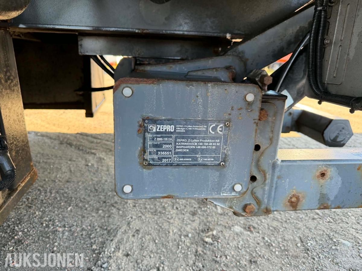 2018 Fliegl 2-akslet henger med Tarfurgo påbygg m/carrier 2 temp