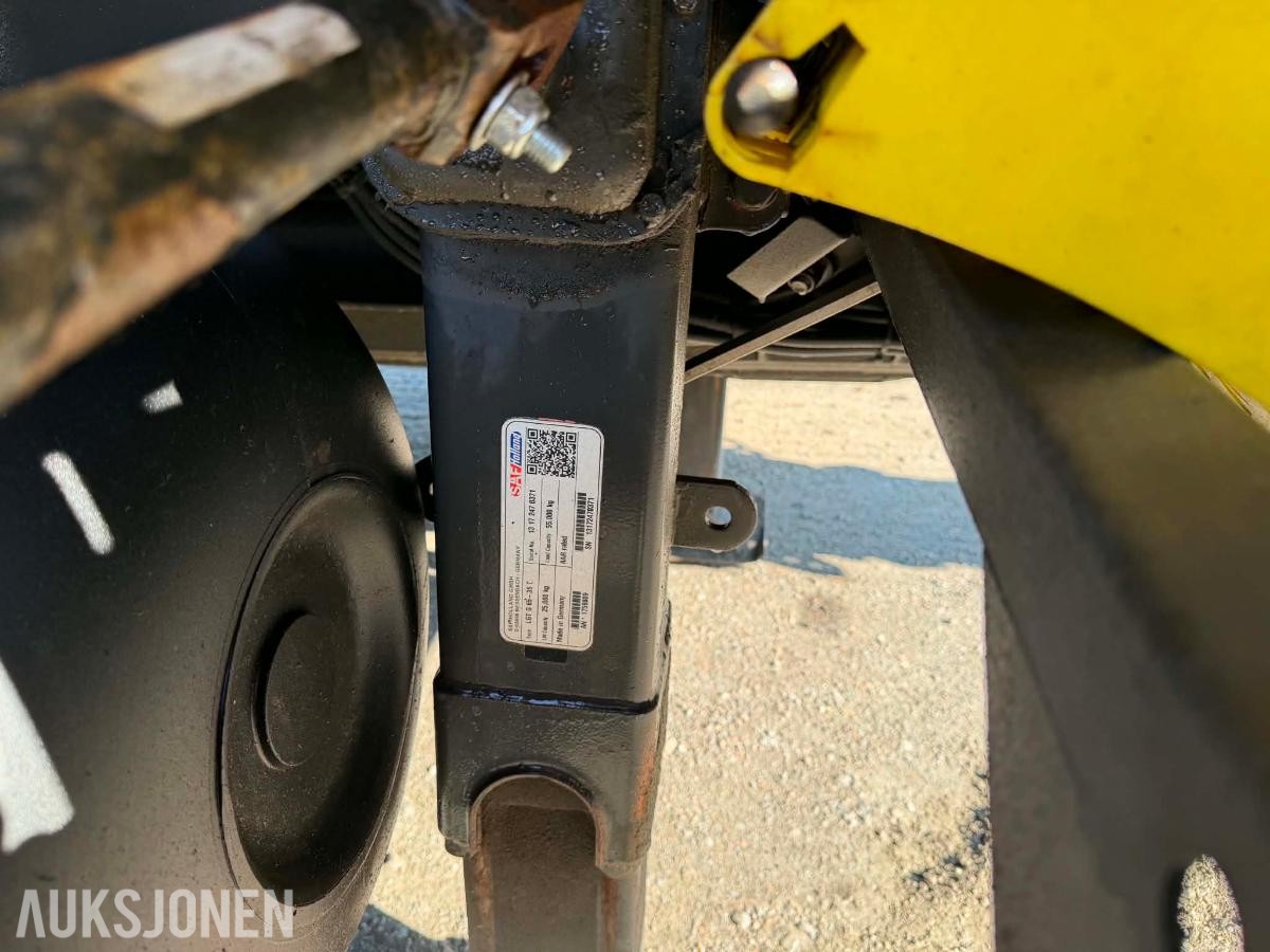 2018 Fliegl 2-akslet henger med Tarfurgo påbygg m/carrier 2 temp