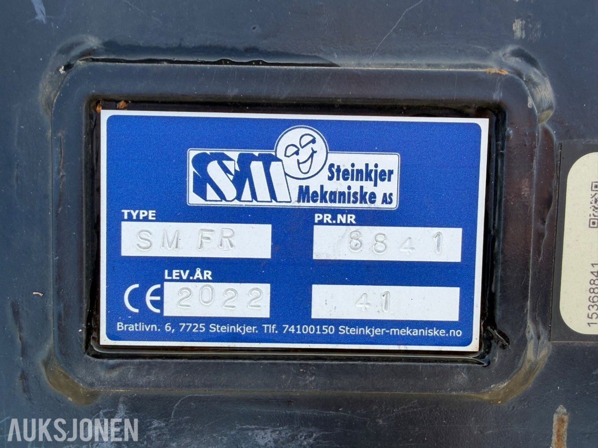 2022 Steinkjer Mekaniske SM FR skuffe S60-feste