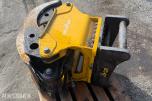 Engcon hydraulisk tømmerklype med S60-feste og EC-Oil Ready