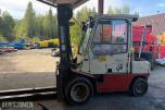 Nissan gaffeltruck - lange pallegafler - sertifisert til 2027
