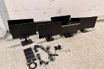Parti med 8 PC-skjermer og 4 Lenovo USB-C-dokkingstasjoner