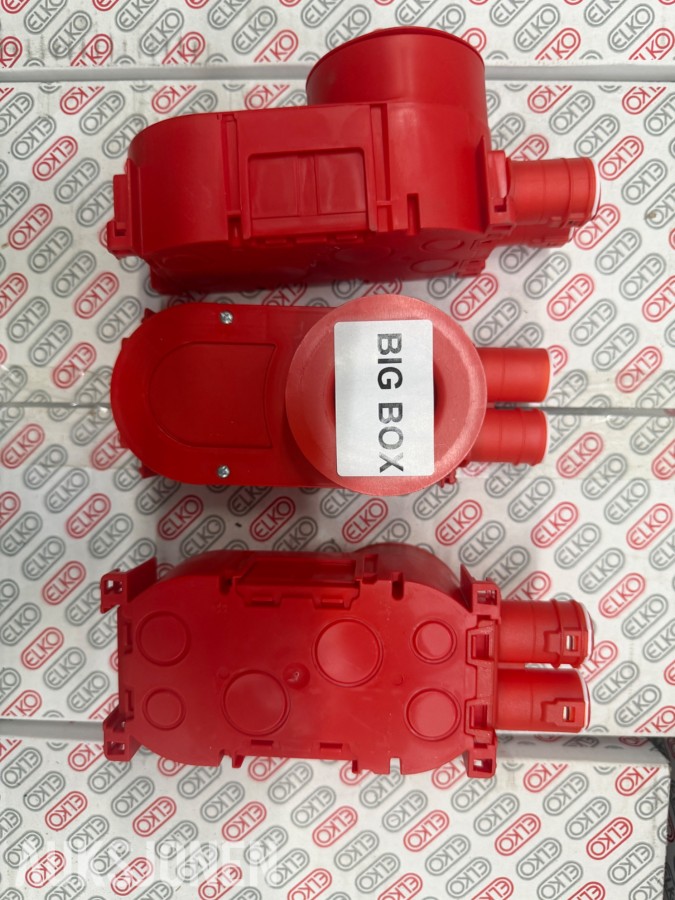 ELKO BIG BOX – Dobbeldose veggboks 132 ST.