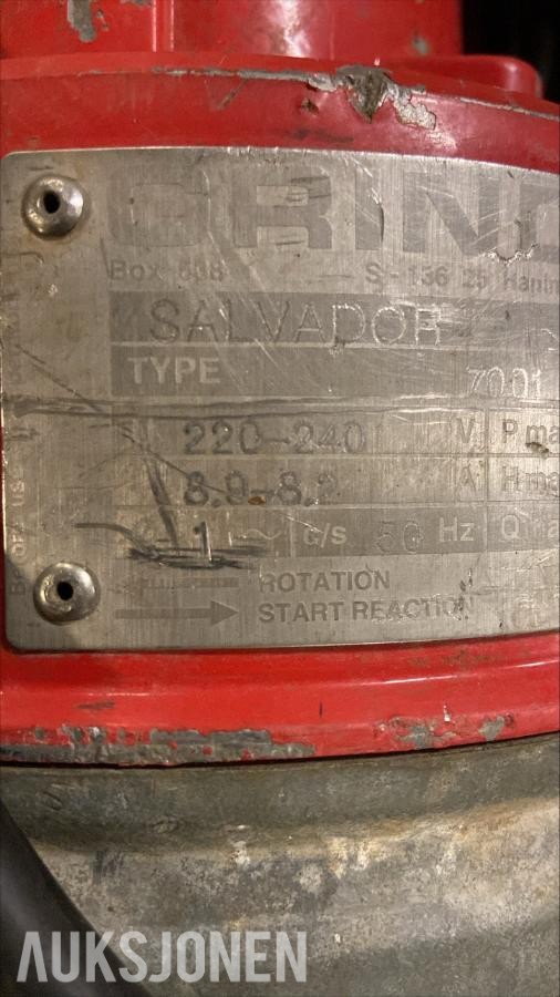 Grindex Salvador 7001 - Vannpumpe med slanger
