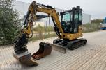 2025 Cat 302.7-07 CR. Engcon tilt, 2 skuffer.