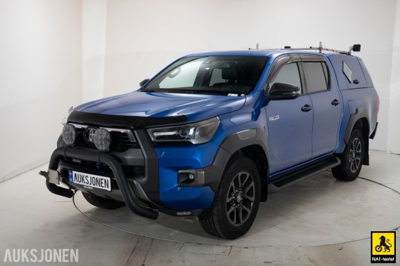 2022 Toyota HiLux 2,8 D 204 HK 4WD AUT ACC LED KAMERA HARDTOP