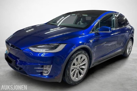 2018 Tesla Model X 75D Long Range 6-seter AUTOPILOT HENGERFESTE S+V DEKK EU OK 03.2028   137609km