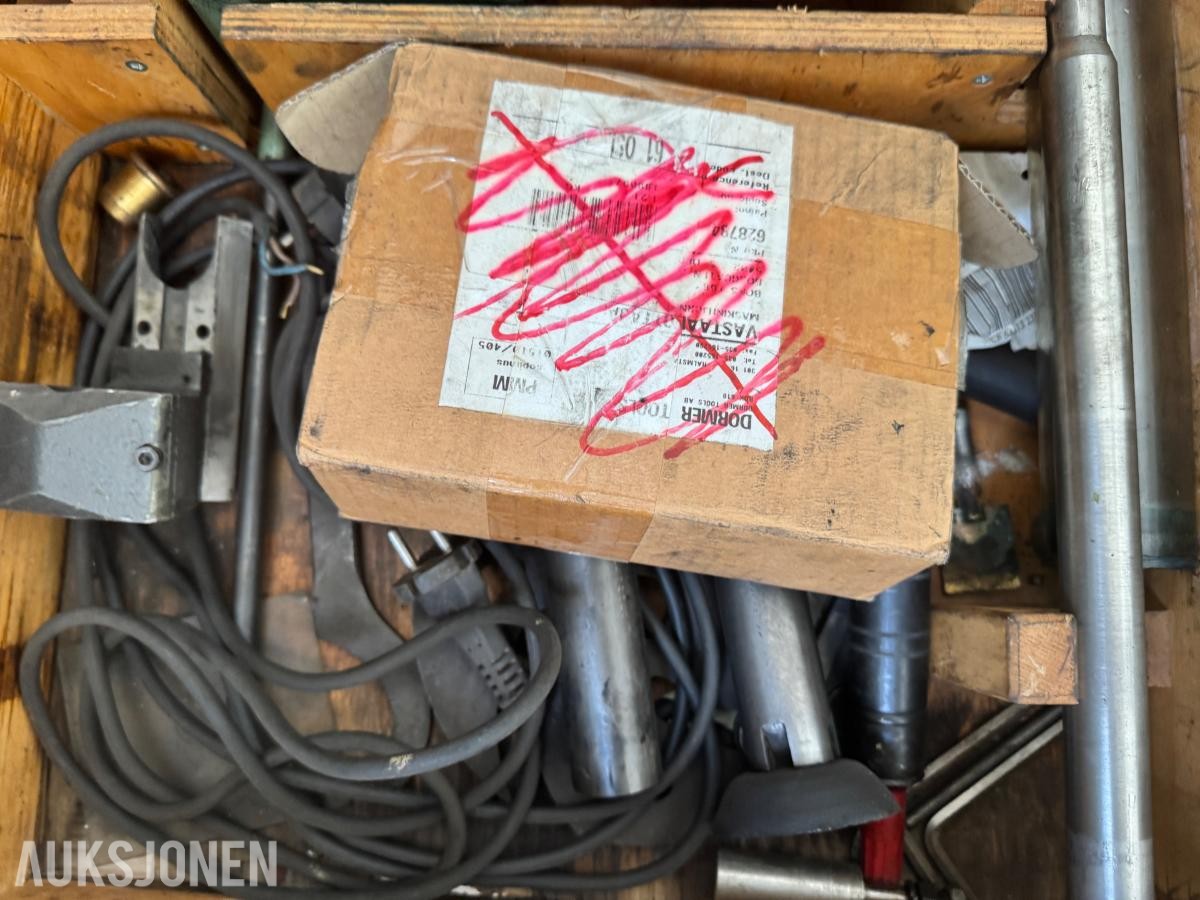 Ludwig Hunger VKM 2,3 ventilslipemaskin med tilbehør