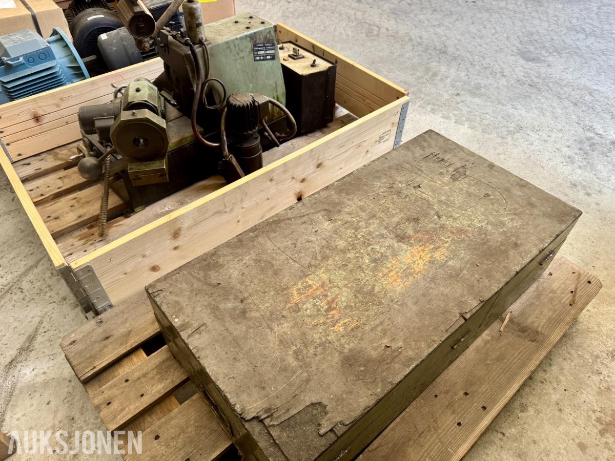 Ludwig Hunger VKM 2,3 ventilslipemaskin med tilbehør