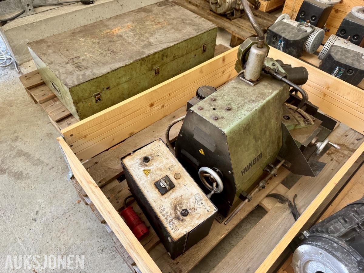 Ludwig Hunger VKM 2,3 ventilslipemaskin med tilbehør