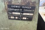 Ludwig Hunger VKM 2,3 ventilslipemaskin med tilbehør