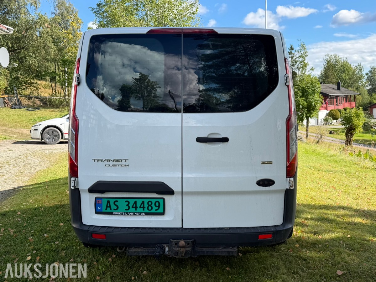 2012 FORD TRANSIT CUSTOM 2.2 TDCI 125HK REP OBJEKT