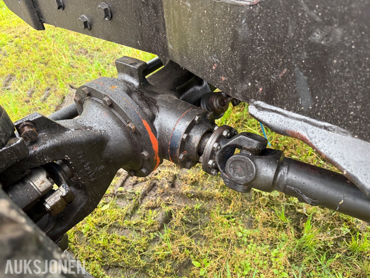 Deutz Fahr D7007 CH Traktor, frontlaster, rundballespyd, 2x skuffer