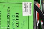 Deutz Fahr D7007 CH Traktor, frontlaster, rundballespyd, 2x skuffer