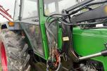 Deutz Fahr D7007 CH Traktor, frontlaster, rundballespyd, 2x skuffer