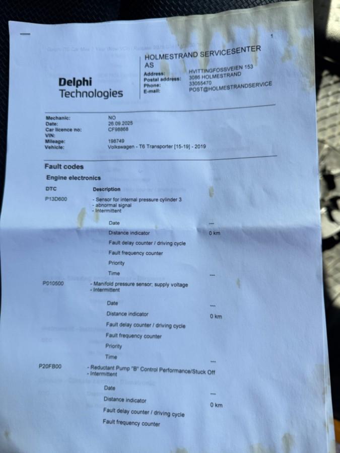2019 Volkswagen Transporter 2,0 TDI 150hk Lang 4Motion - EU OK - 220741 km