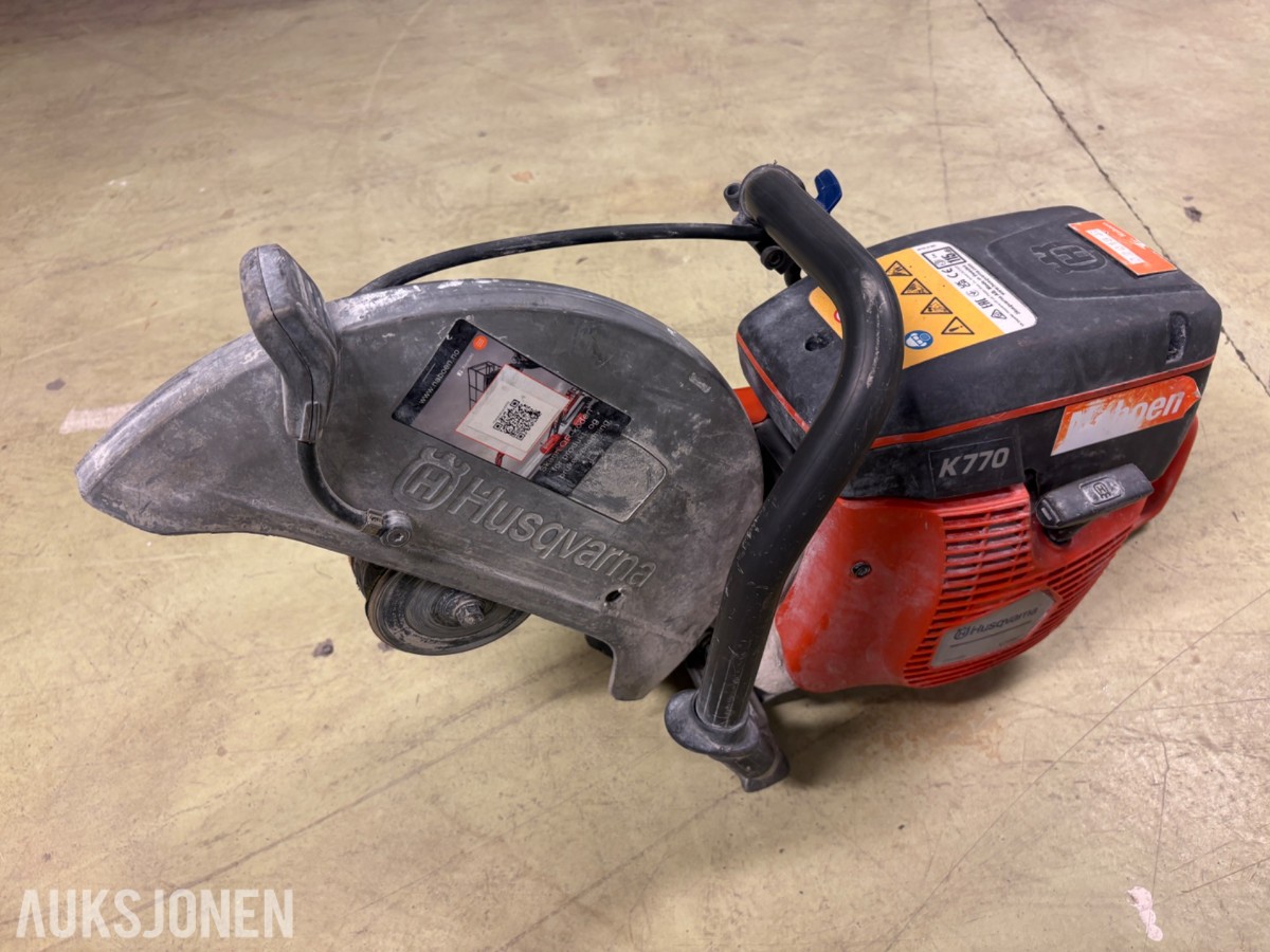 Husqvarna K770 bensindrevet kappemaskin betongsag