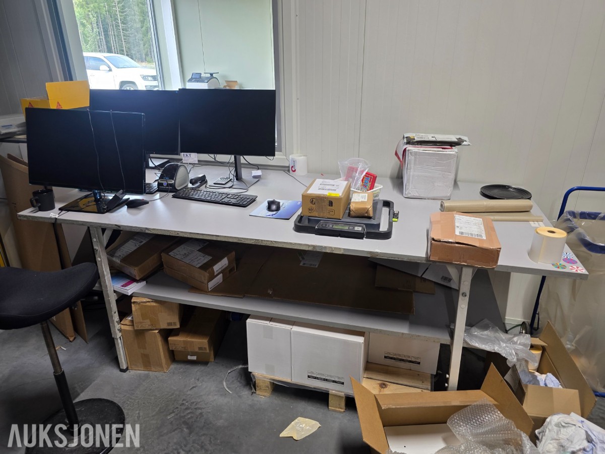 BITO SV 600 hyller og pakkebord selges