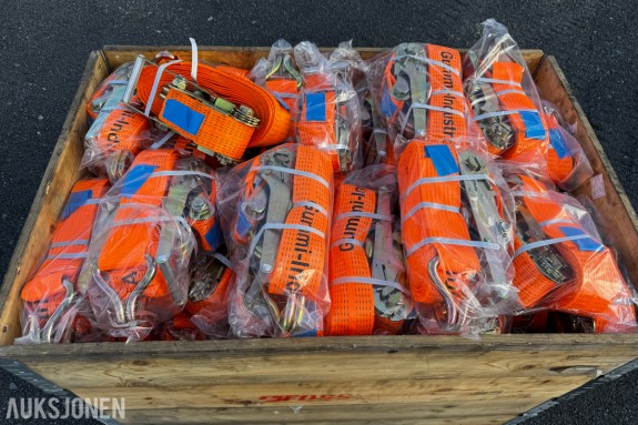2020 Jekkestropper 10 tonn, 10 meter Gummi Industri 100 stk, 1 pall