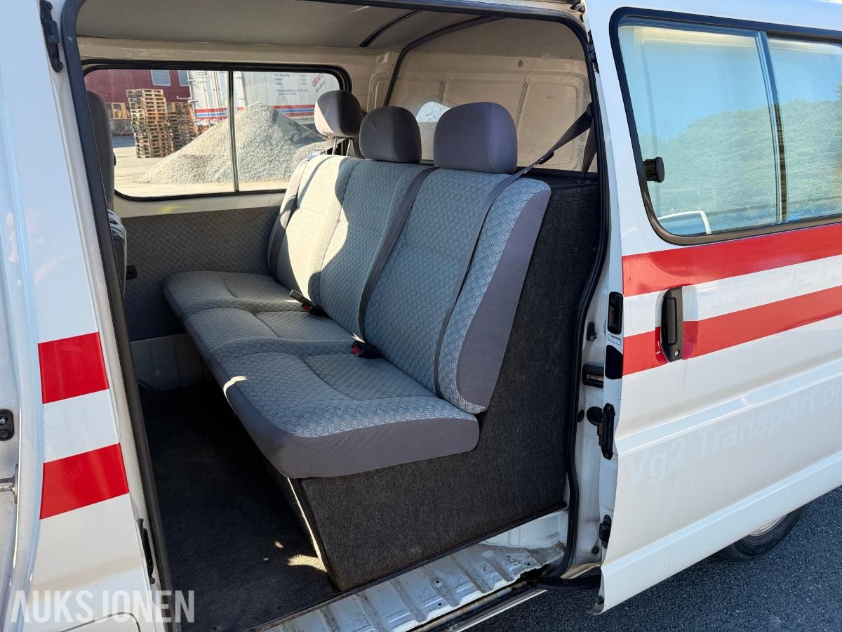 2003 - Toyota Hiace – lav km – ekstra hjulsett