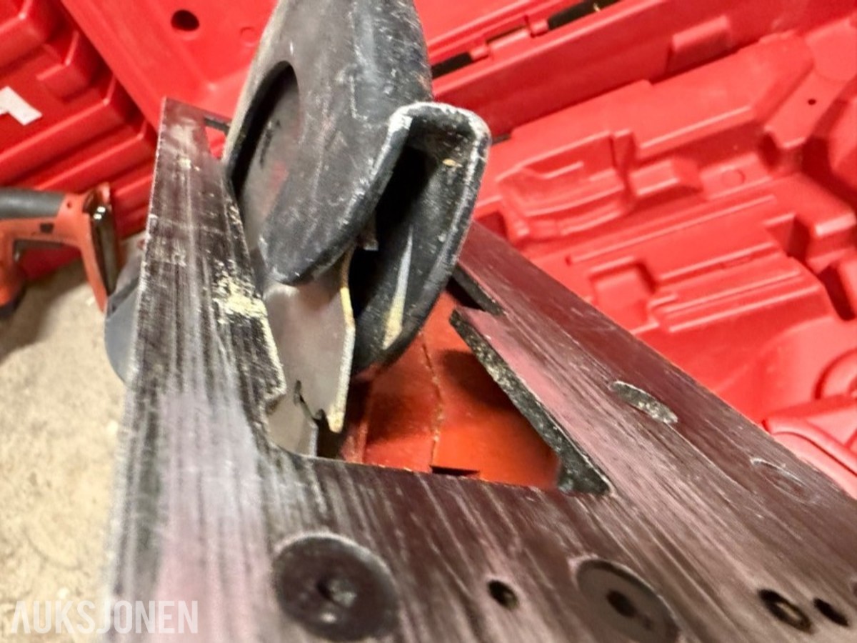 Hilti Batteriverktøy. Skrumaskin, gipsskrutrekker og sirkelsag. 22 volt