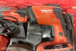 Hilti Batteriverktøy. Skrumaskin, gipsskrutrekker og sirkelsag. 22 volt
