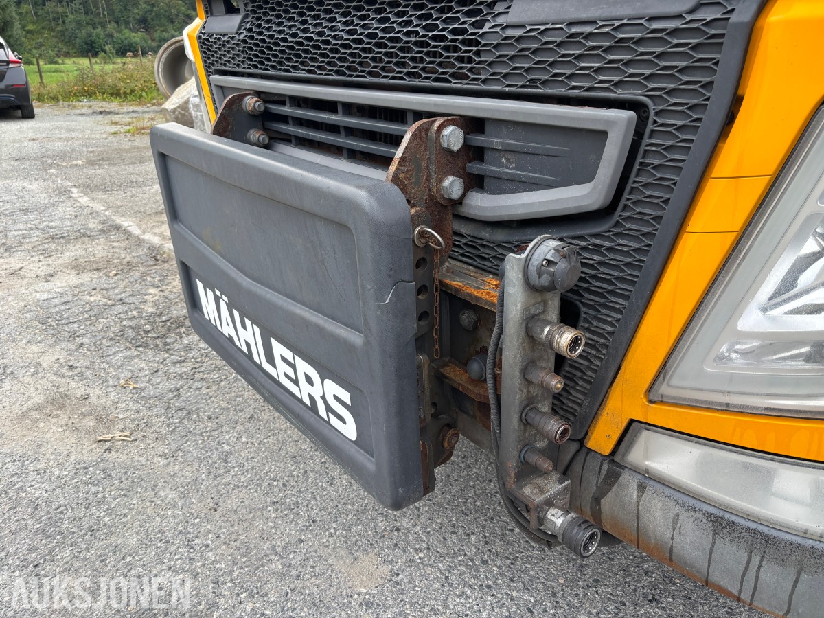 2019 VOLVO FH 540 EURO6 8x4 KROKBIL – ZETTERBERGS PALIFT T22 - MAHLE MIDTSKJÆR OG BRØYTEPLATE