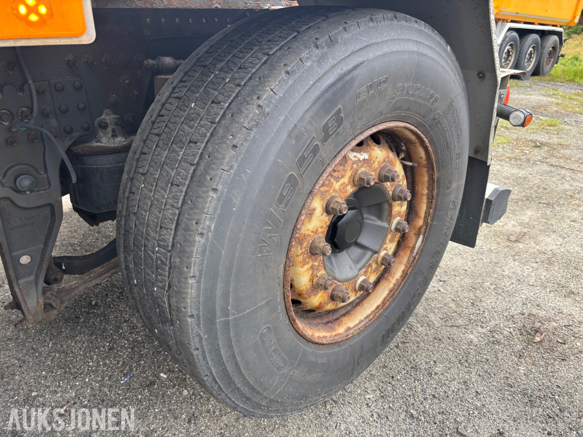 2019 VOLVO FH 540 EURO6 8x4 KROKBIL – ZETTERBERGS PALIFT T22 - MAHLE MIDTSKJÆR OG BRØYTEPLATE