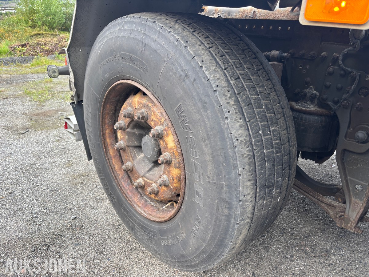 2019 VOLVO FH 540 EURO6 8x4 KROKBIL – ZETTERBERGS PALIFT T22 - MAHLE MIDTSKJÆR OG BRØYTEPLATE