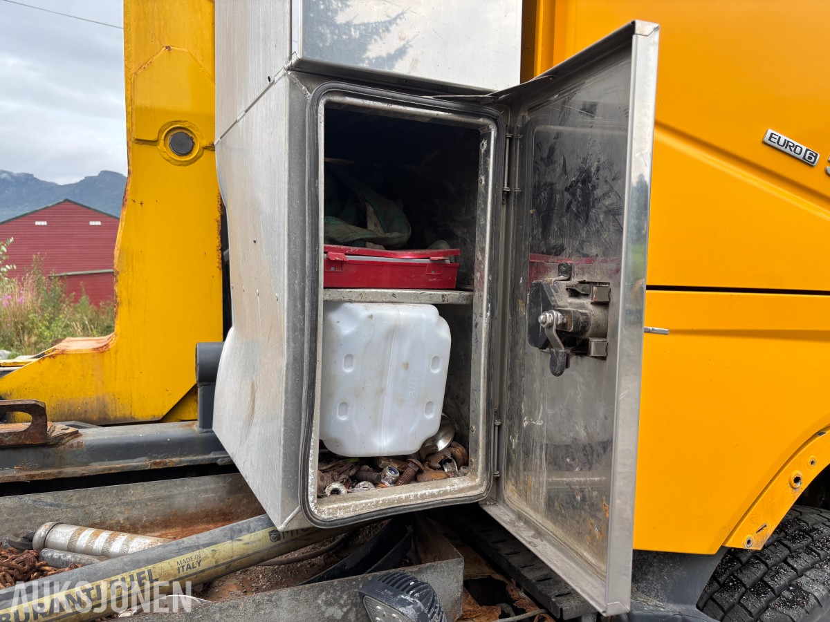 2019 VOLVO FH 540 EURO6 8x4 KROKBIL – ZETTERBERGS PALIFT T22 - MAHLE MIDTSKJÆR OG BRØYTEPLATE