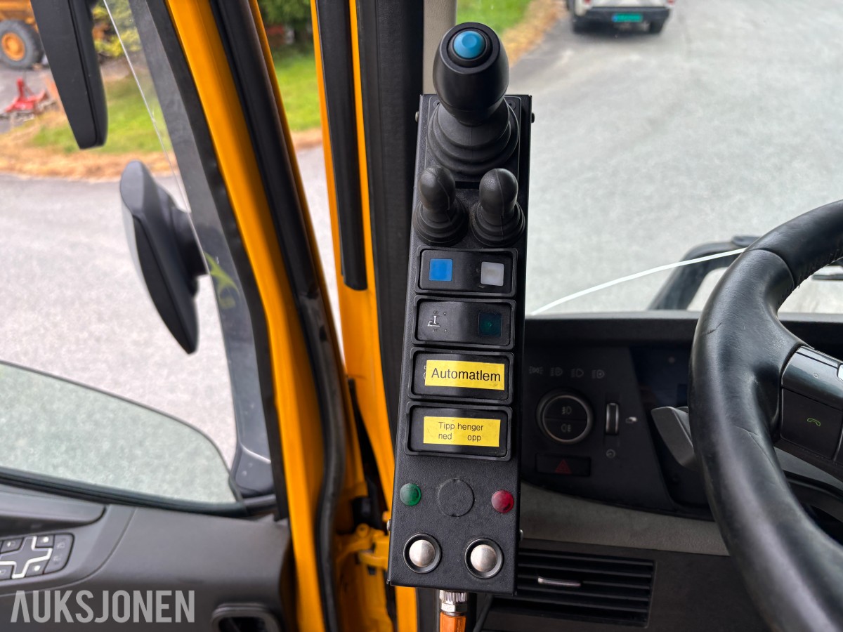 2019 VOLVO FH 540 EURO6 8x4 KROKBIL – ZETTERBERGS PALIFT T22 - MAHLE MIDTSKJÆR OG BRØYTEPLATE