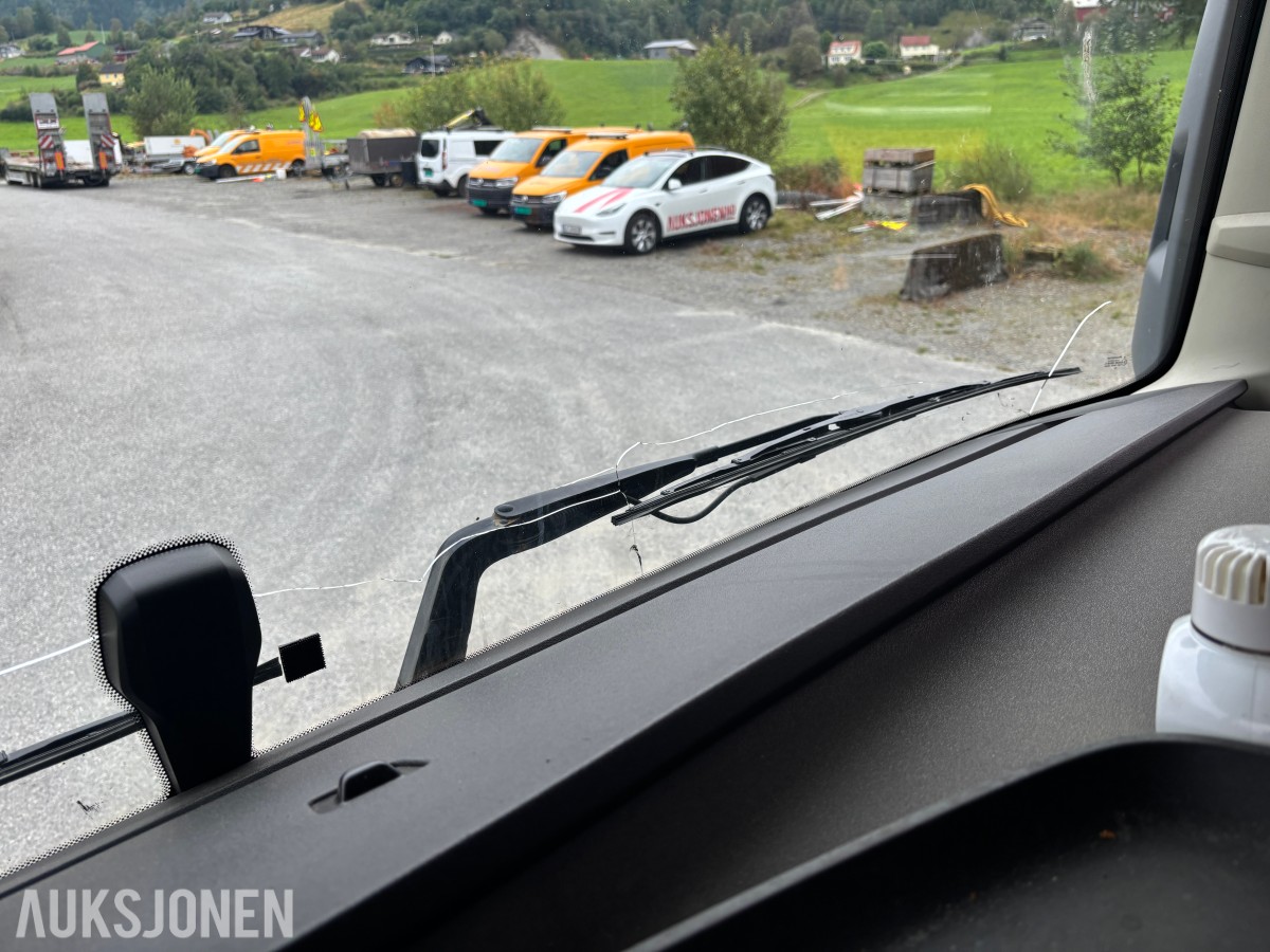 2019 VOLVO FH 540 EURO6 8x4 KROKBIL – ZETTERBERGS PALIFT T22 - MAHLE MIDTSKJÆR OG BRØYTEPLATE