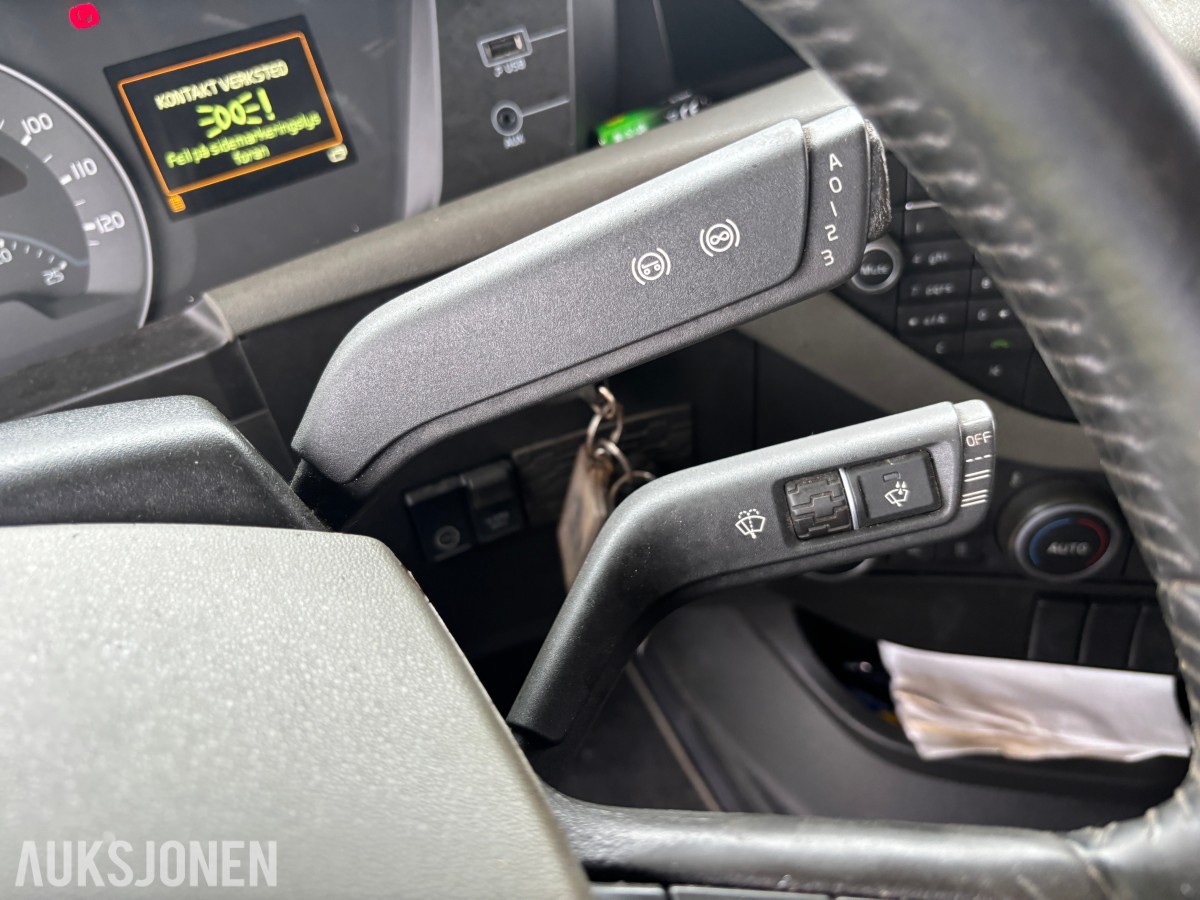 2019 VOLVO FH 540 EURO6 8x4 KROKBIL – ZETTERBERGS PALIFT T22 - MAHLE MIDTSKJÆR OG BRØYTEPLATE