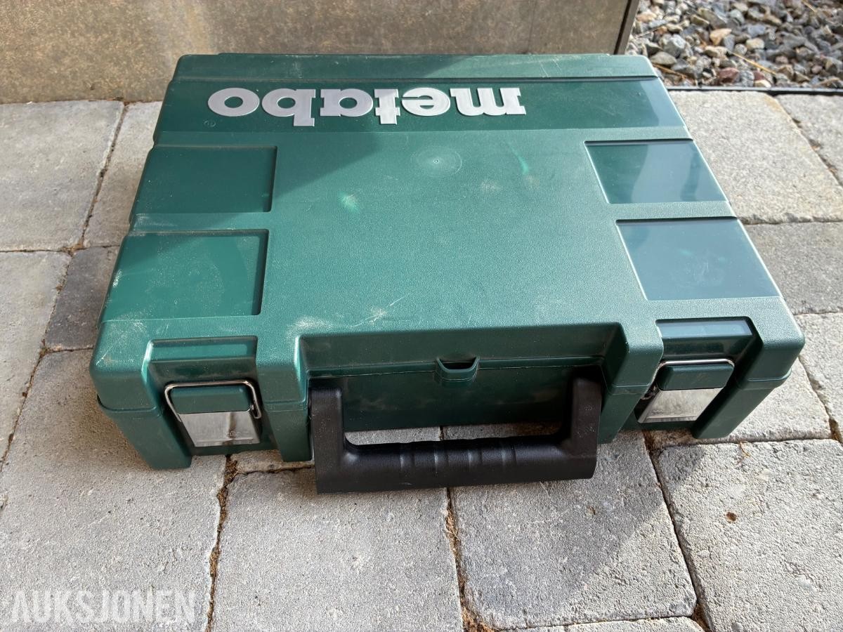 Metabo PowerMaxx 10,8/12V – drill, slagskrutrekker, bajonettsag og vinkelsliper  