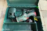 Metabo PowerMaxx 10,8/12V – drill, slagskrutrekker, bajonettsag og vinkelsliper  