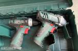 Metabo PowerMaxx 10,8/12V – drill, slagskrutrekker, bajonettsag og vinkelsliper  