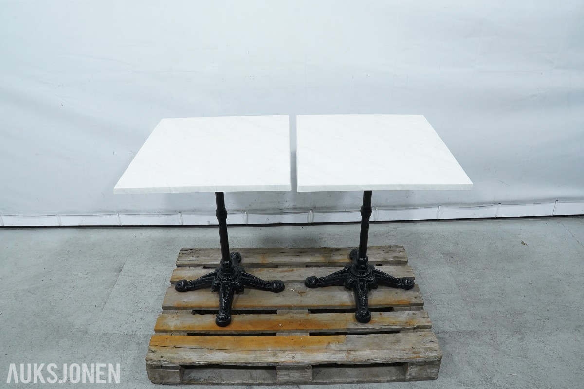 12 stk kafébord 70 x 60 cm