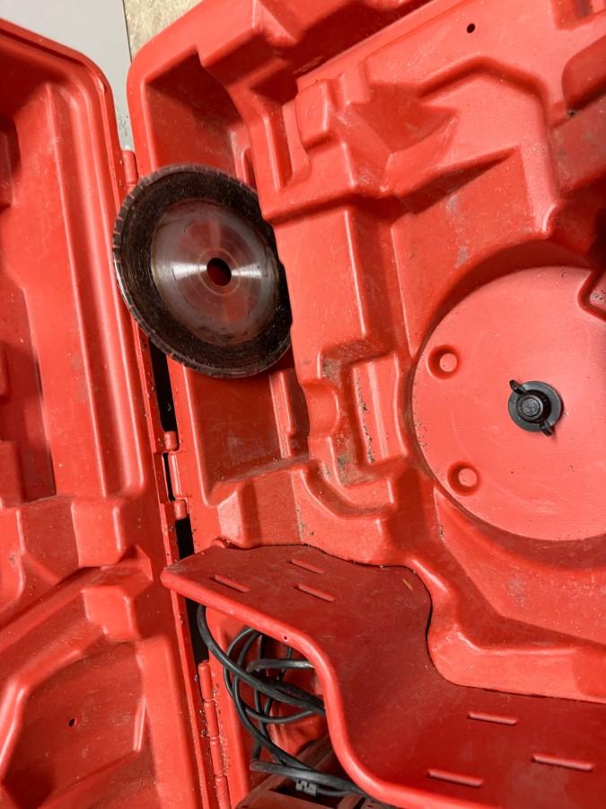 Hilti SCM 22-A m/ekstra skive, lader, batteri og koffert