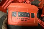 Hilti SCM 22-A m/ekstra skive, lader, batteri og koffert