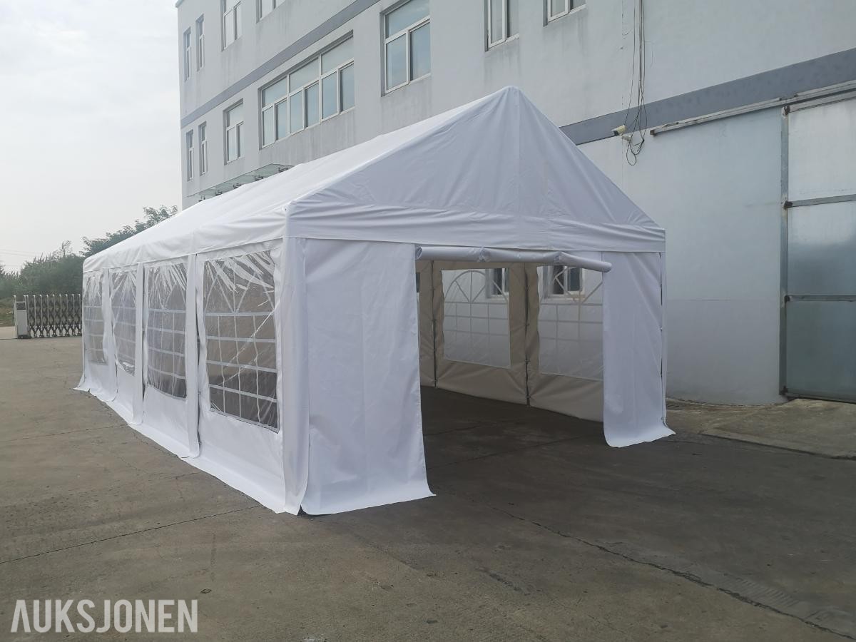 INGEN MINSTEPRIS - PVC Party Telt 4x8 meter. B-vare